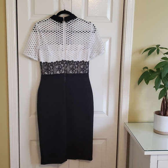 Zara Tube Dress with Lace Top - Picture 3 of 8